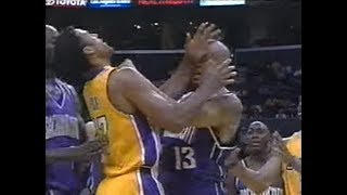 Doug Christie Uppercuts Rick Fox SportsCenter Highlights [upl. by Tsepmet424]