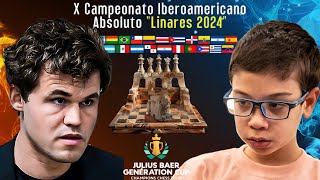 CAMPEONATO IBEROAMÉRICANO ABSOLUTO 2024 RONDA 4🔥  JULIUS BAER GENERATION CUP CCT🔥 [upl. by Eidualc34]