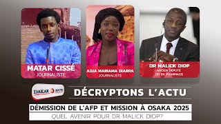 🔴SONKO VAINQUEUR AVEC 130 SIÈGES AN DÉMISSION  DR MALICK DIOP DIT quotTOUTquot I JEU 21 NOV 2024 [upl. by Theodor]