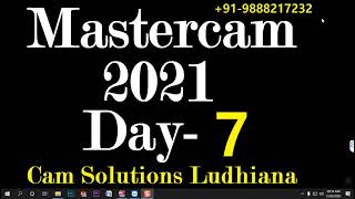 Mastercam Day7 Transform  Mastercam 2023 cnc Programming tutorial in hindi [upl. by Nauwaj527]