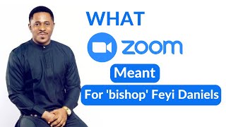 How bishop Feyi Daniels ejaculates on zoom [upl. by Eugenia]