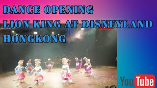 Dance opening Lion king [upl. by Naivaf]