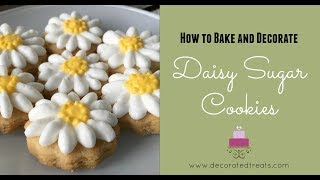 Daisy Sugar Cookies [upl. by Atinomar]