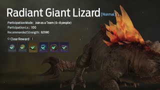 Radiant Giant Lizardnormal [upl. by Davin592]