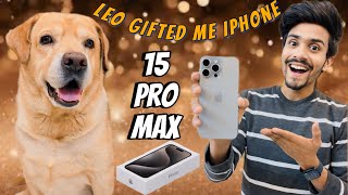 Leo Gifted Me IPhone 15 Pro Max  IPhone Chori Hogya  Anant Rastogi [upl. by Eihcir]