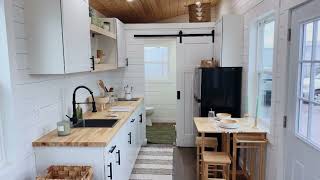 ♡Incredibly Beautiful Model Tiny House Living Has It All [upl. by Querida901]