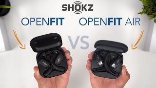 Shokz OpenFit Air InDepth Review vs OpenFit  Not What You Expect [upl. by Eilime]