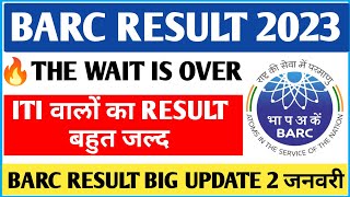 Big BARC ITI RESULT 2023  BARC Fitter Result Date  BARC Official Result Update ✅ [upl. by Einnoc]