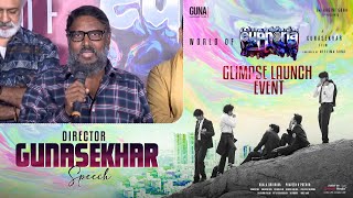 Director Gunasekhar Speech  Euphoria Glimpse Launch Event  Shreyas Media [upl. by Elon]