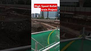 High Speed Bullet train Project Mumbai to Ahmedabad music beats halloween [upl. by Ainuj150]