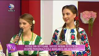 Teo Show 23112017  Fetele din Botosani succes nebun cu piesa asta Partea II [upl. by Sayce699]