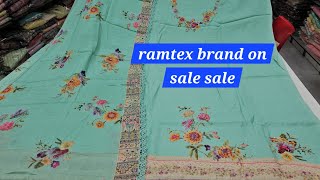 Sale  Sale  Sale 🌹Ramtex Brand Stock Clearance Sale  Discount On Partywear Suits 🌹 [upl. by Hiro413]