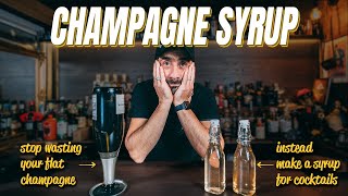 Champagne Syrup Stop throwing your flat Champagne [upl. by Broddie711]