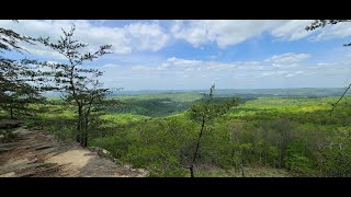 Climbing Sunset Rock Overlook Sparta Tn [upl. by Sigler]