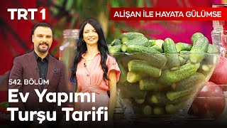 Evde Turşu Nasıl Yapılır 🥒 Gıda Mühendisi Nurper Özcan Uygulamalı Anlatıyor Alişan TRT1 [upl. by Ahsikel]