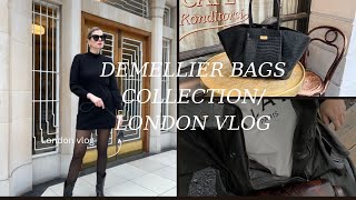 MY UPDATED DEMELLIER BAG COLLECTION AND REVIEW  VLOGEva McMahon [upl. by Emmerie923]