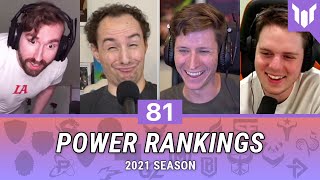 The OFFICIAL Plat Chat 2021 POWER RANKINGS — Plat Chat Ep 81 [upl. by Us41]