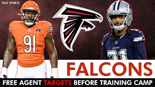 Falcons Top Free Agent Targets Before Training Camp That Make The Most Sense [upl. by Hephzibah501]