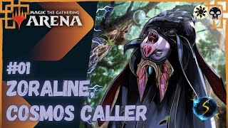 Its Showtime Zoraline Cosmos Caller ☀️💀 01  MTG Arena  Historic Brawl [upl. by Ermin]