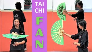 Tai Chi Fan For Beginners [upl. by Thurnau]