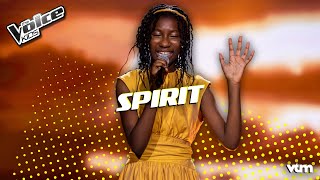 Miriam  Spirit  Halve finale  The Voice Kids  VTM [upl. by Luaped901]