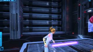 SWTOR Satele Shans Sparring Lightsaber 500 CC [upl. by Luhar227]