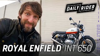 The Budget Bonneville 2021 Royal Enfield Interceptor 650 Review  Daily Rider [upl. by Monia820]