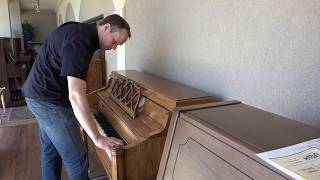 1980s Chickering 42quot Upright Piano [upl. by Ibed]