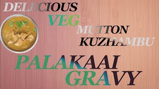 How to make palakaai gravy  Palakaai gravy in tamil  Mini Jackfruit kuzhambu  Palakaai recipes [upl. by Rogovy]