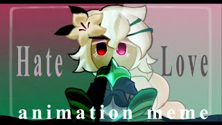 hate⚜️love animation meme【Cookie run Kingdom】 ⚠️SPOILER [upl. by Ettennal]