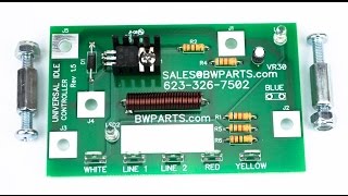 Low Idle PC Board description and installation Lincoln Arc Welder [upl. by Etnovert937]