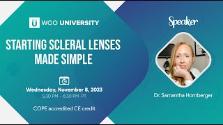 Starting Scleral Lenses Made Simple [upl. by O'Donoghue]