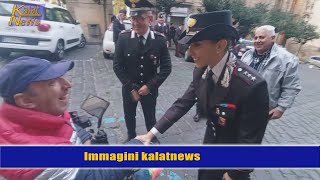 Caltagirone Virgo Fidelis e la storia di Giancarlo che nutre ammirazione per i carabinieri [upl. by Lingwood]