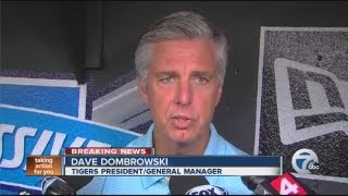 Dave Dombrowski comments on Jhonny Peraltas suspension [upl. by Cychosz925]