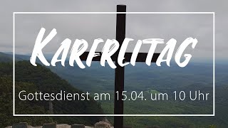 MGB Karfreitagsgottesdienst 15042022 [upl. by Esirec]