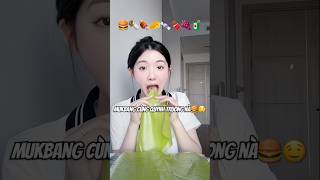 Mukbang cùng Quynh Truong nà🍔🤤wink edit xuhuong youtube trending [upl. by Nessnaj]