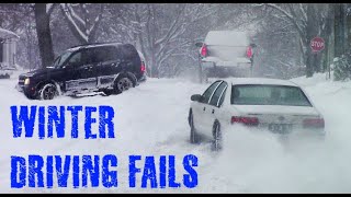 Winter Driving Fails Compilation [upl. by Alia]