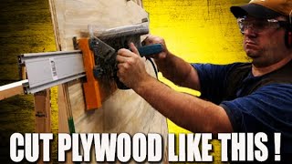 The easiest way to handle a HEAVY sheet of plywood [upl. by Deana]