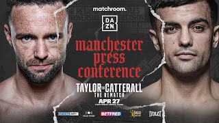 Josh Taylor Vs Jack Catterall 2 Manchester Launch Press Conference [upl. by Zippora]