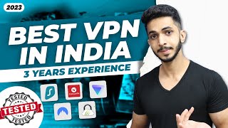 Best VPN in India 2023 🔥  Top 9 VPNs Tested 3 Years Experience 🔐  कौन सा VPN लें  🤔 [upl. by Martelli]