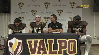 Valpo Football Postgame Press Conference 914 vs Indiana Wesleyan [upl. by Annola]