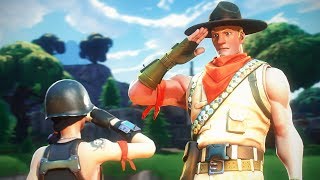 Fortnite Random Duosbut were in the ARMY [upl. by Nnylanna]