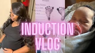 I Got Induced at 39 Weeks  Labor and Delivery Vlog as a FTM [upl. by Conlon890]