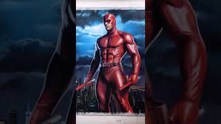 Daredevil😈 daredevil marvel drawing artist art realism portrait superhero [upl. by Annert]