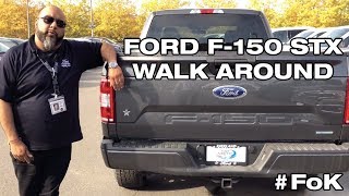 2019 Ford F150 STX Walk Around Review  Ford of Kirkland [upl. by Aicatsanna719]