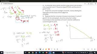 BUDGET CONSTRAINT LINE [upl. by Yenalem]