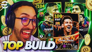 eFootball2025  LE MIGLIORI BUILD PER LA MSN [upl. by Schluter]