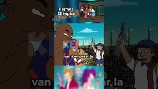 Hermes Olimpico🏃‍♂️🕊️ T05 Ep13 P1  Futurama [upl. by Efren]