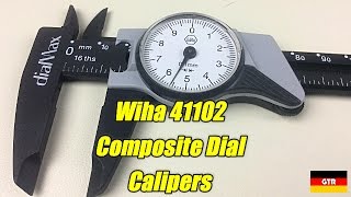 German Tool Reviews Wiha 41102 Composite Dial Calipers [upl. by Erinn]