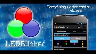 LED Blinker Notifications 60 English Video [upl. by Etnwahs497]